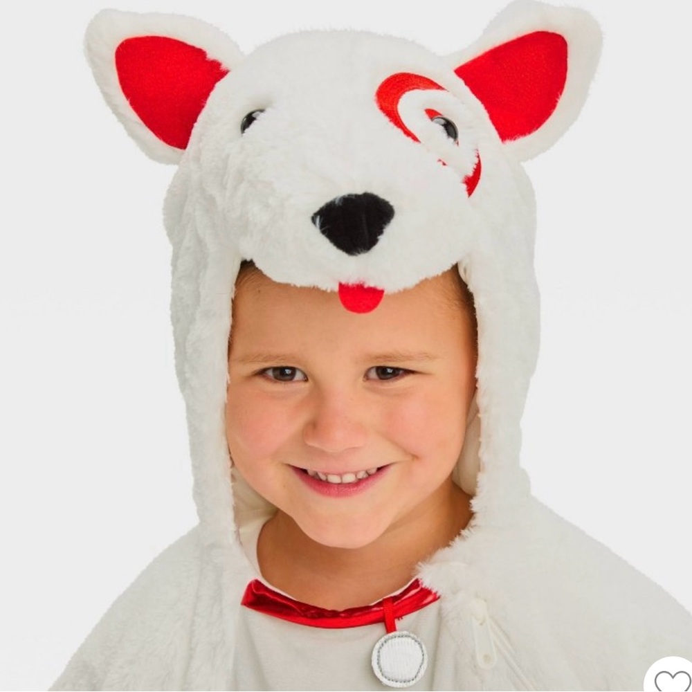 Bullseye Target dog costume